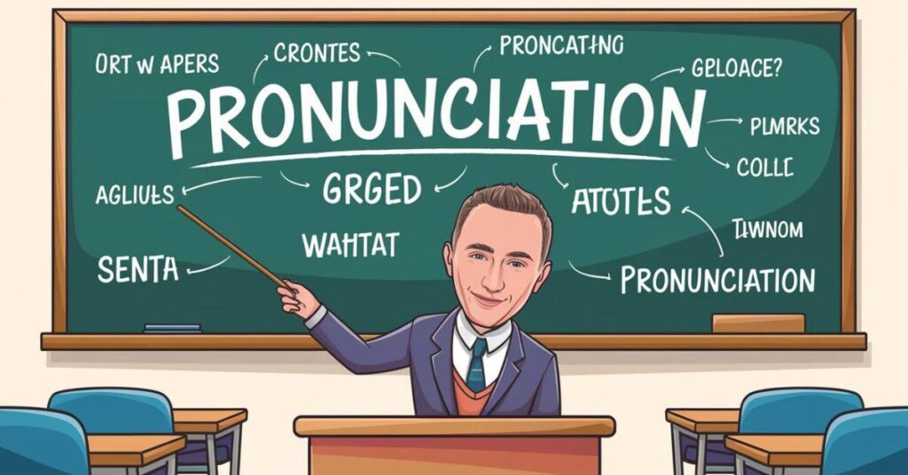 Correct Usage of Pronunciation