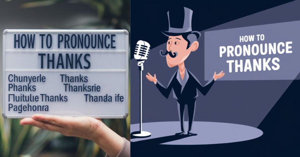 How to Pronounce Thanks