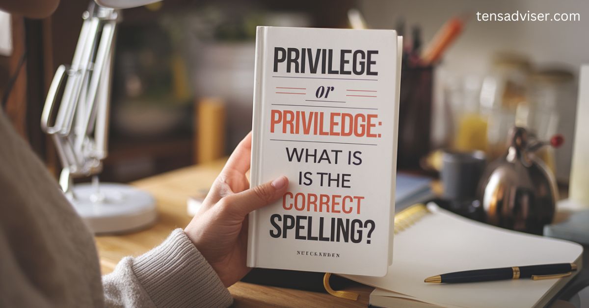 Priviledge or Privilege