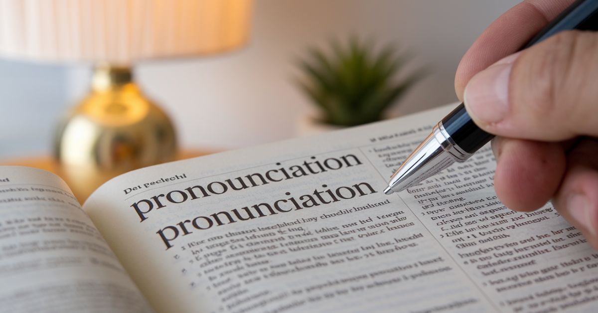 Pronounciation Or Pronunciation