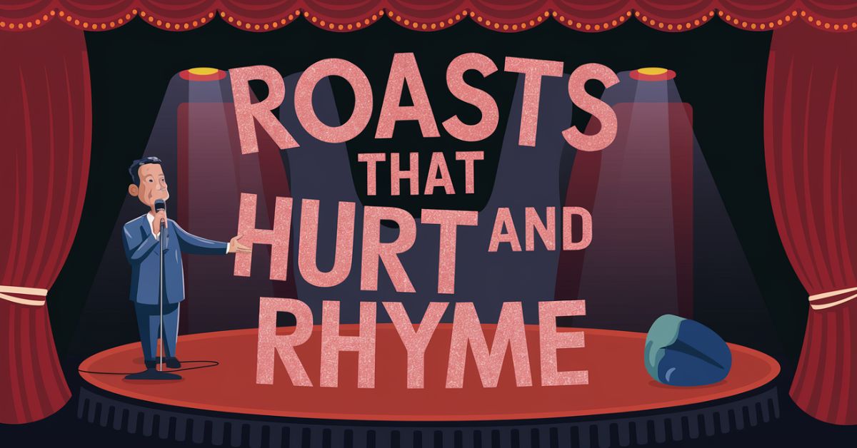 Roasts That Hurt and Rhyme