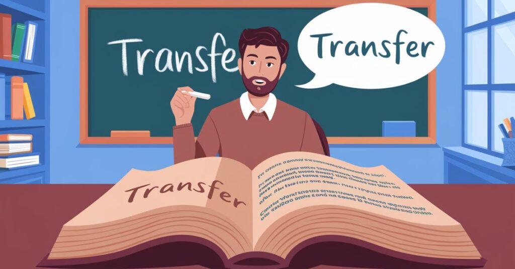 Understanding the Term “Transfer”