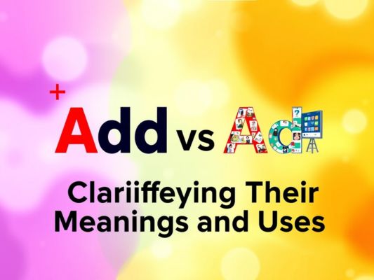 Add vs Ad: Clarifying Their Meanings and Uses