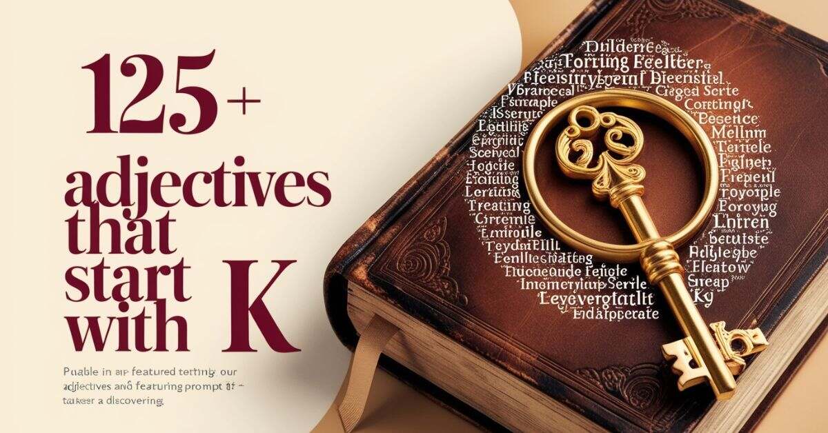 Adjectives That Start with K