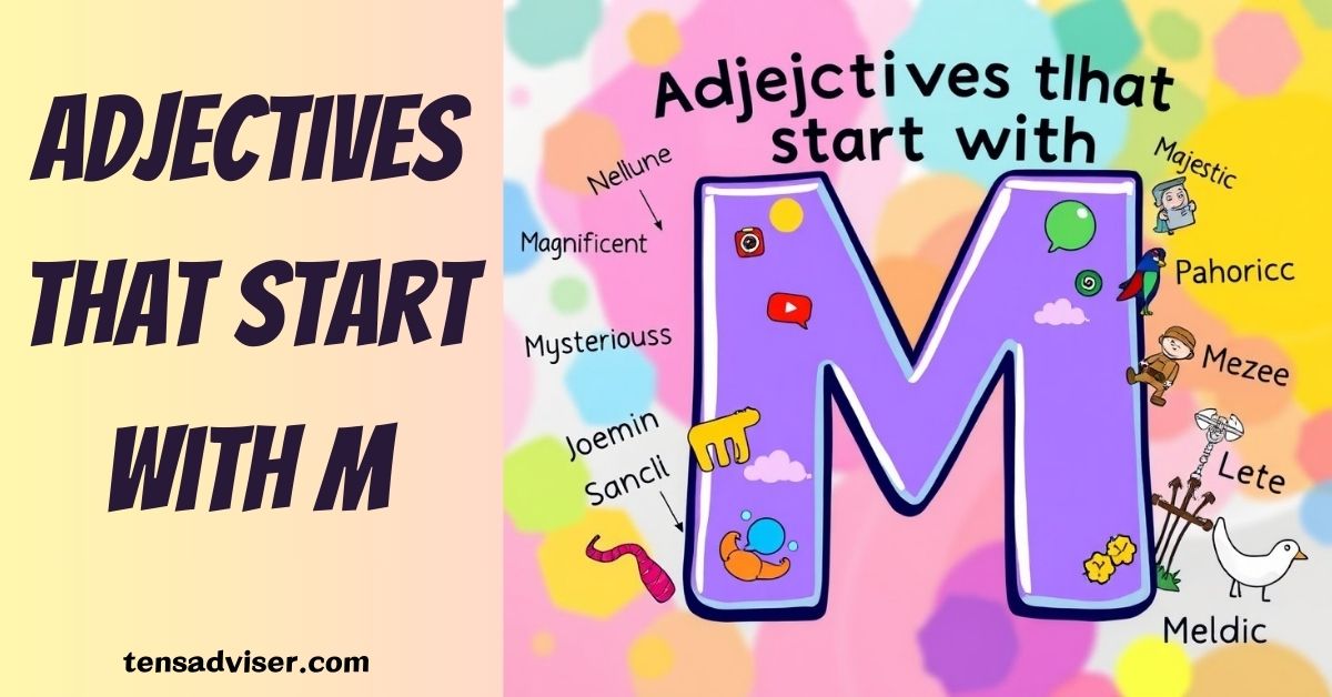 Adjectives That Start with M