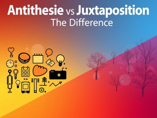 Antithesis vs Juxtaposition: The Differences