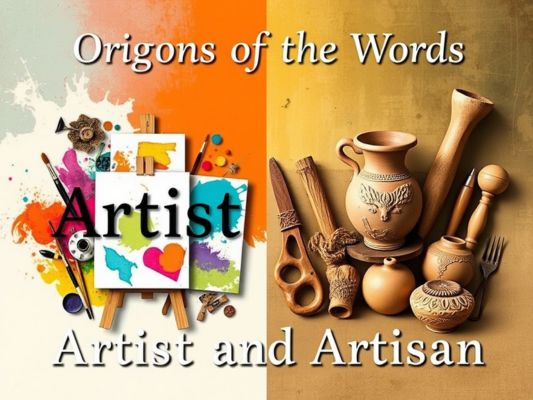 Origins of the Words Artist and Artisan