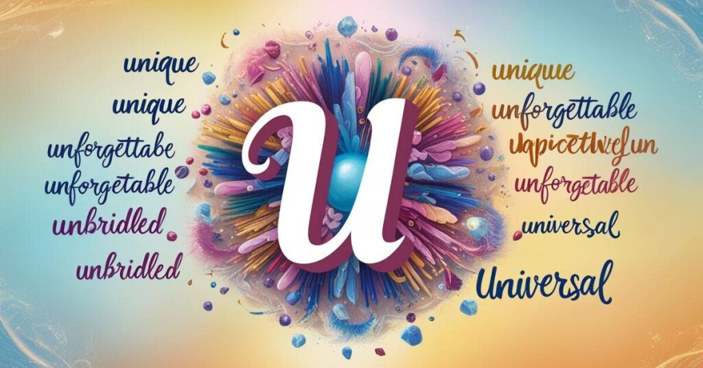 Descriptive Words Starting with “U”