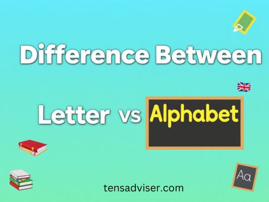 Difference Between Letter and Alphabet