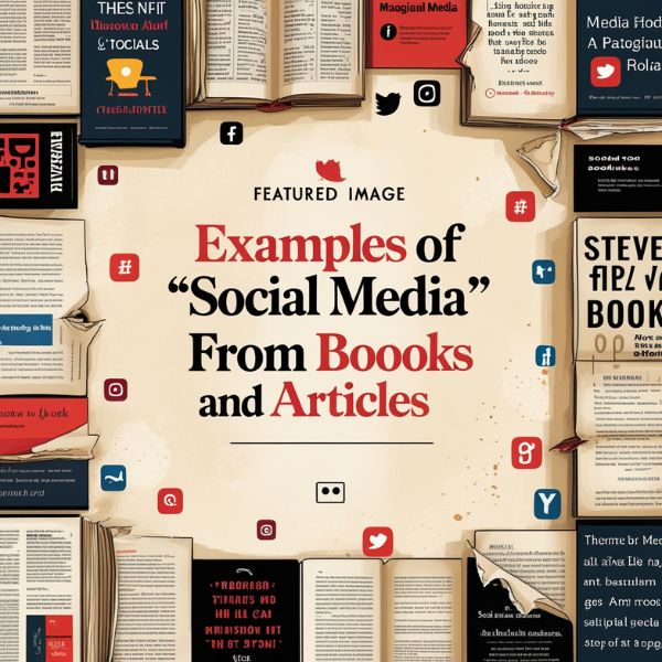 Examples of ‘Social Media’ from Books and Articles