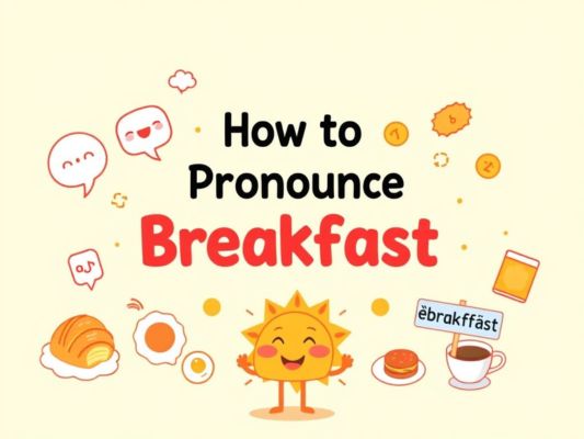 How to Pronounce Breakfast