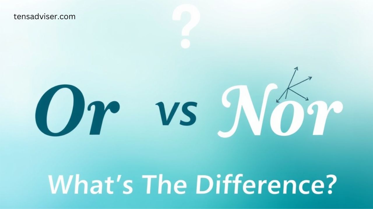 Or vs Nor: What’s The Difference?