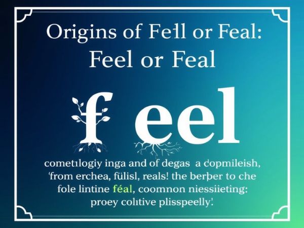 Origins of Feel or Feal