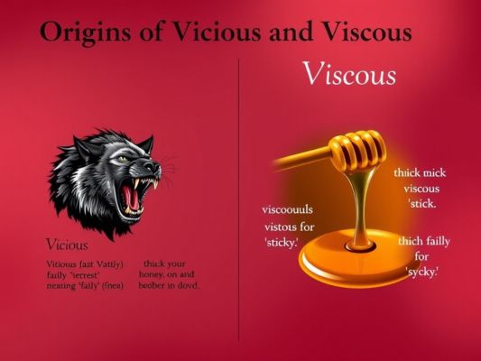 Origins of Vicious and Viscous