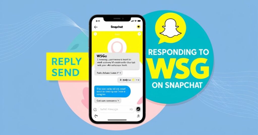 Responding to WSG on Snapchat