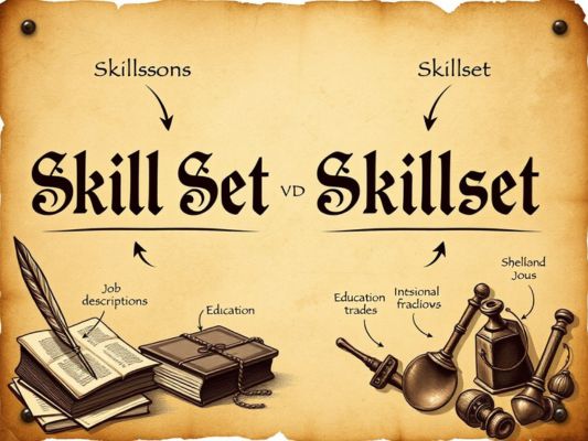 Skillset and Skill Set