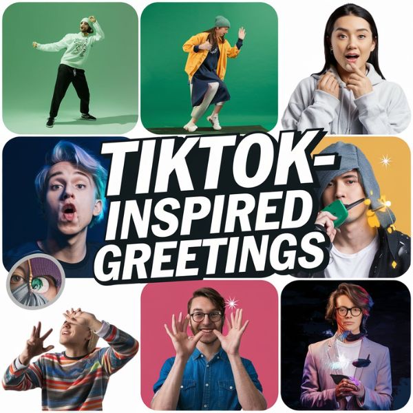 TikTok-Inspired Greetings
