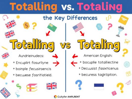 Totalling vs Totaling: The Key Differences