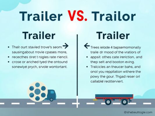 Trailer vs Trailor