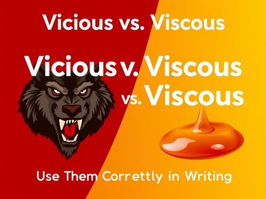 Vicious vs Viscous