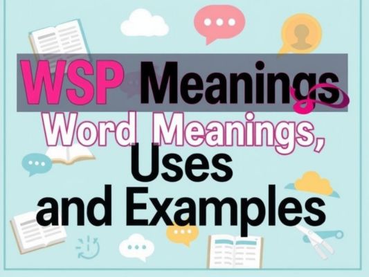 WSP Meaning