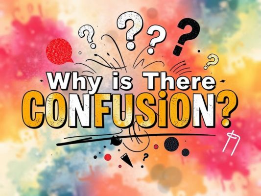 Why is There Confusion?