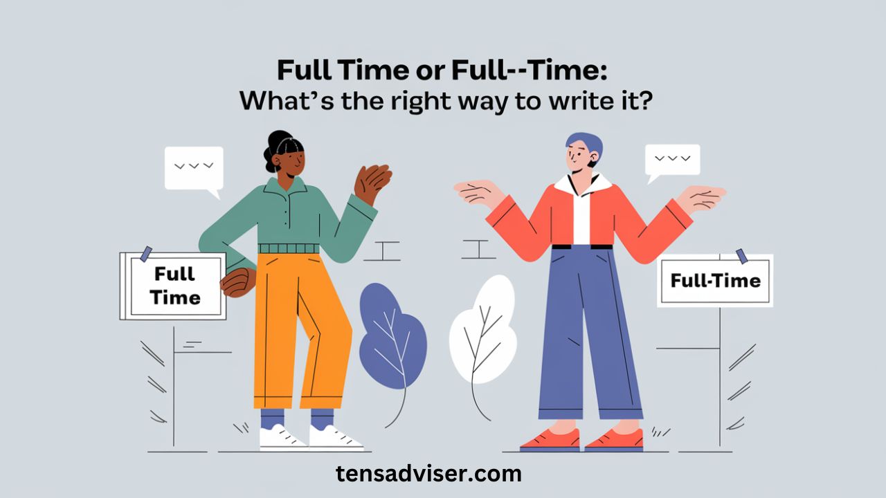 fulltime or full-time